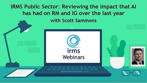 Reviewing the impact developments in AI have had on Records Management and Information Governance