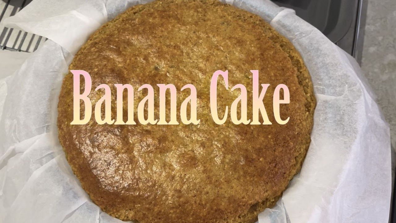 Banana Cake Dairy Free YouTube