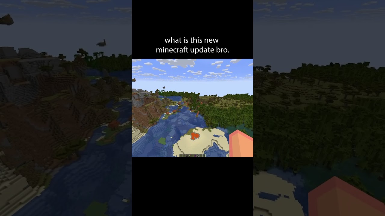 what is this new Minecraft update.