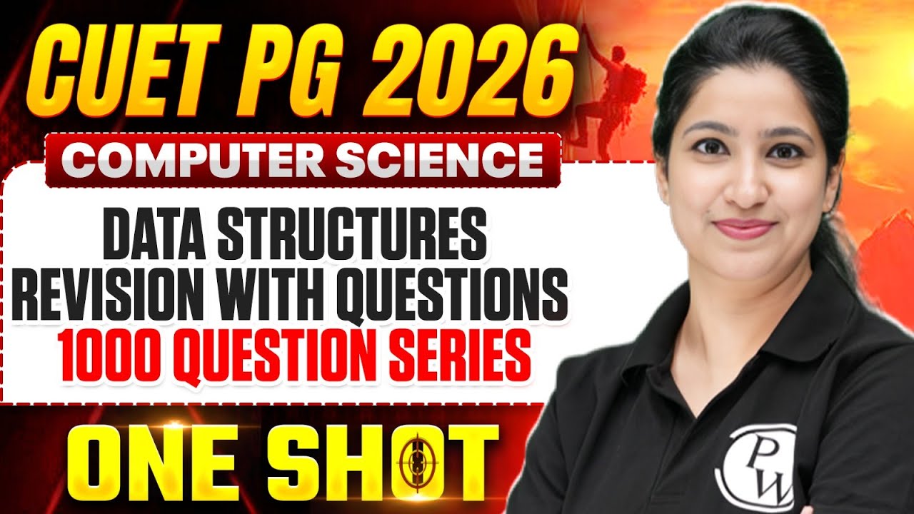 CUET PG 2026 Computer Science | CUET PG Computer Science Data Structure ...