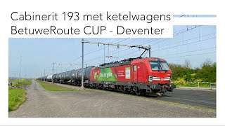 [4K] Cabinerit BetuweRoute CUP naar Deventer Goederen