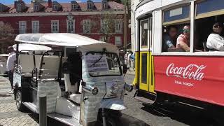 Лиссабон начинает оживать после пандемии...
