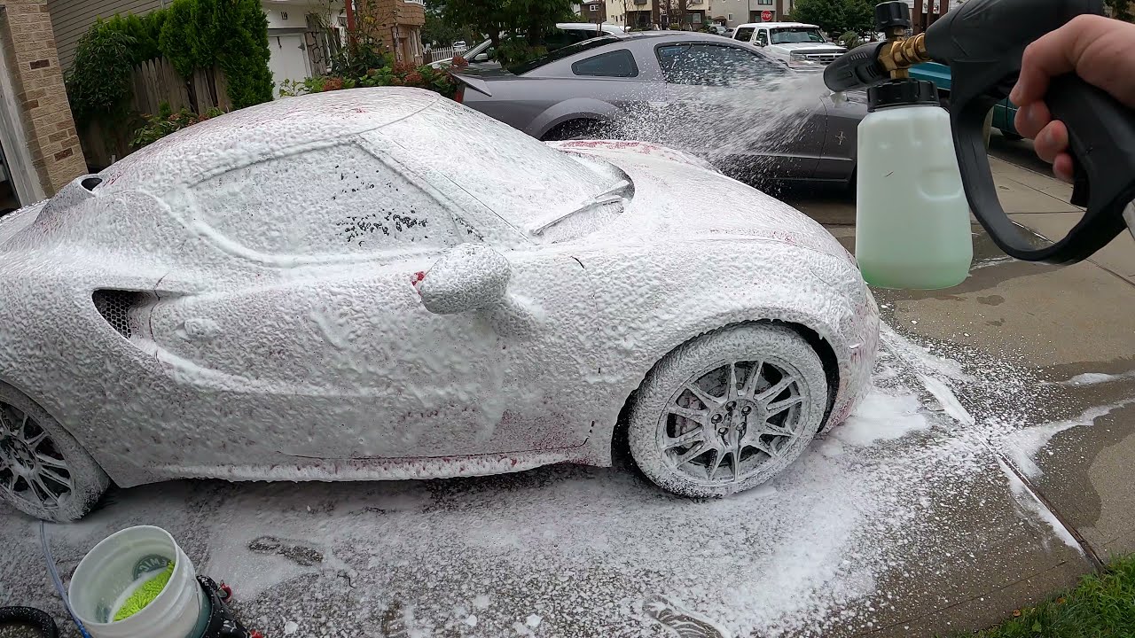 Alfa Romeo 4C Car Wash YouTube