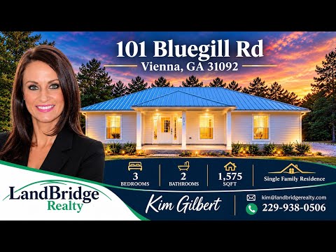 101 Bluegill Rd, Vienna, GA home video tour