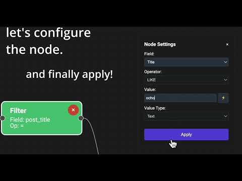 Query Forge | Stacking Filters