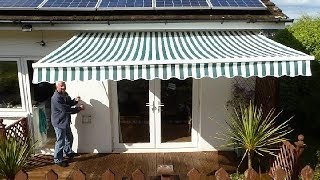 How to put up an Awning.