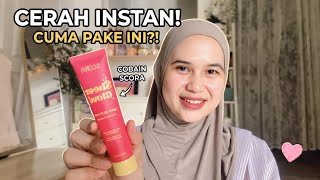 Morning Skincare Routine & Review Scora Sheer Glow Tone Up Cream | Bikin Wajah Cerah Natural✨