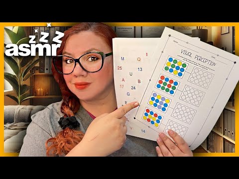 🌙 ASMR TEST Deficit de Atención  para TDAH 🧠 Roleplay para DORMIR