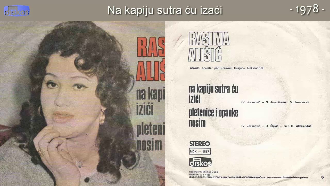 Rasima Alisic - Na kapiju sutra cu izaci - (Audio 1978)