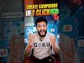 Create Campaigns in 1 Click | Editing Tips By Avnish Kumar