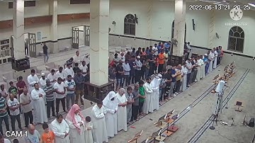 قراءة من صلاة العشاء()()سورة الفاتحة/آيات مختارة من سورة الصافات