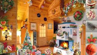 Games » Puzzles » Winter holidays. Find objects screenshot 2