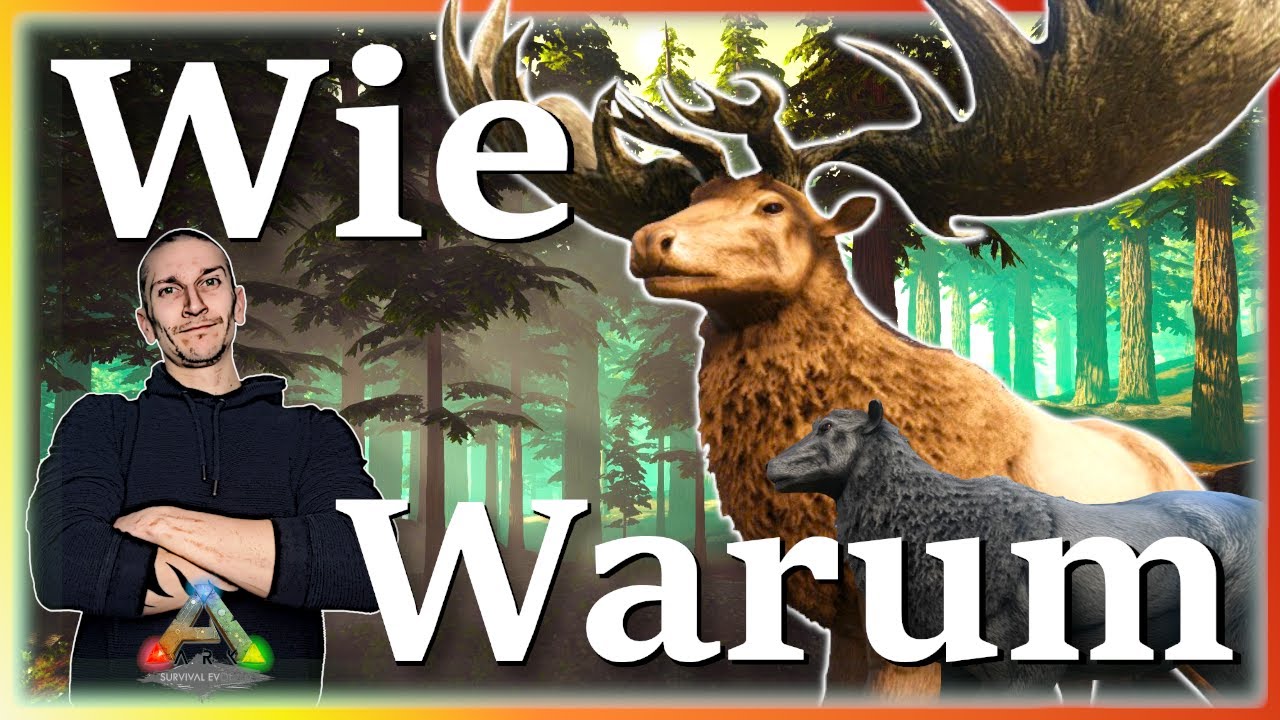 ARK Taming Guide | Megaloceros zähmen & seine Fähigkeiten mit Humor