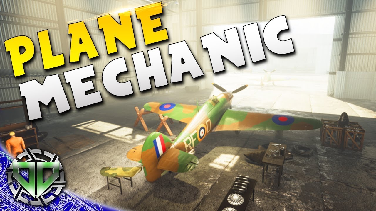 PLANE MECHANIC SIM : 303 Squadron: Battle of Britain Gameplay : PC Early Access
