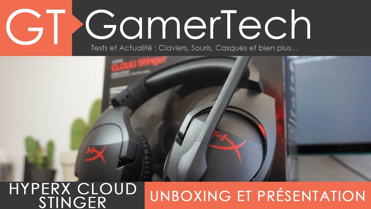 Casque HyperX Cloud Stinger Maroc - Setup Game