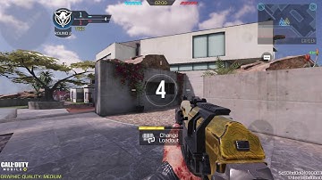 Gold PP19 Bizon | CoD Mobile | Search and Destroy