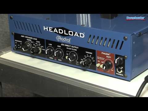 Radial Headload Guitar Amp Load Box Demo - Sweetwater at Winter NAMM 2014