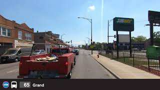 CTA's Ride the Routes: Route 65 Eastbound (Time-lapse)