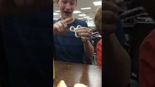 1000 Mph Fidget Spinner Challenge Vs A Yoohoo Carton