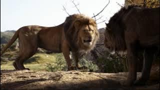 The Lion King 2019 mufasa and scar talking scene
