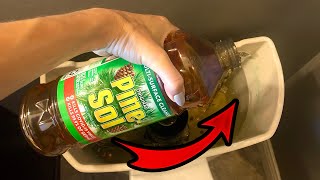 Put $1 Pine Sol in your TOILET TANK & WATCH What Happens 💥 It’s a 3 Min Miracle! Laundry Washing Too