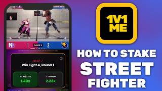 How to Stake on the 1v1Me Street Fighter League