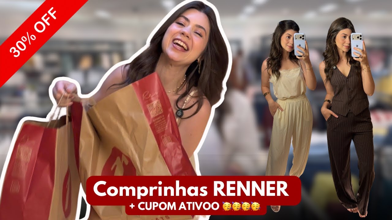 Comprinhas RENNER com cupom ativo: Saldos e Remarcados!
