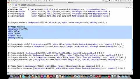 XHTML CSS Online Training   Video 4