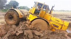21st Century Technology- Traktor Stecken Im Schlamm 2017 Kompilation Nord Straßen Russland Mega Mas