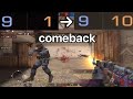 1-9 comeback in Faceit【standoff2】