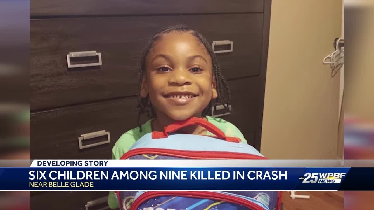 Family grieving 9 people killed in Palm Beach County crash - YouTube