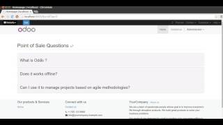 FAQ Roller Snippet - Odoo