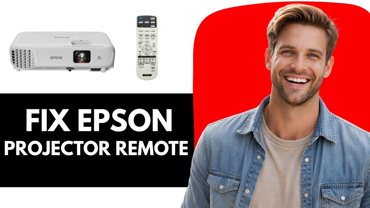 How To Fix Epson Projector Remote Not Responding - YouTube
