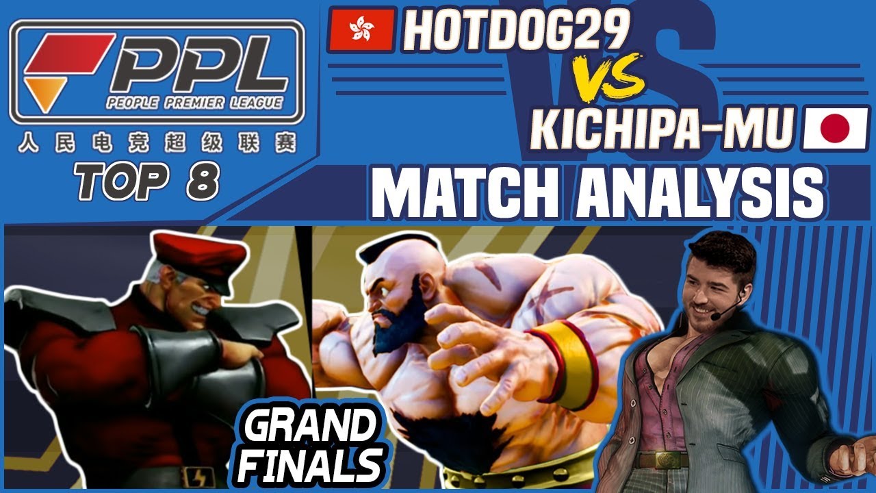 SFV AE Match Analysis: PPL Fighter Masters 2019 Top 8 GRAND FINALS - Hotdog29 vs. Kichipa-mu