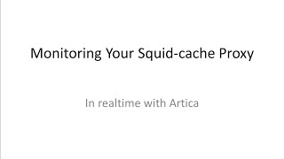 How to monitor squid cache & bandwidth in realtime