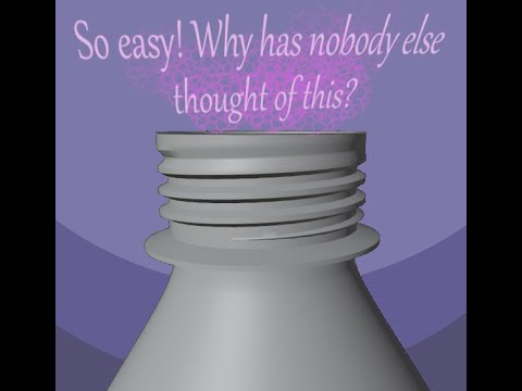Blender Tutorial - Bottle screw top - YouTube