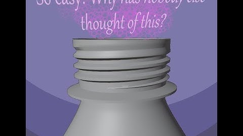 Blender Tutorial - Bottle screw top