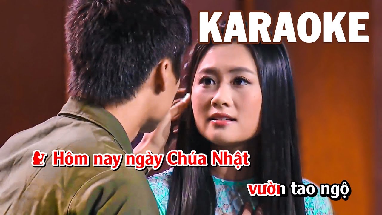 Karaoke | Vườn Tao Ngộ - Hoàng Thục Linh & Huỳnh Phi Tiễn | Tone Song Ca Nam Nữ