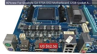 80%new For Gigabyte GA-970A-DS3 Motherboard 32GB Socket AM3+ ... — Amazing Value 2026 | Must Have!