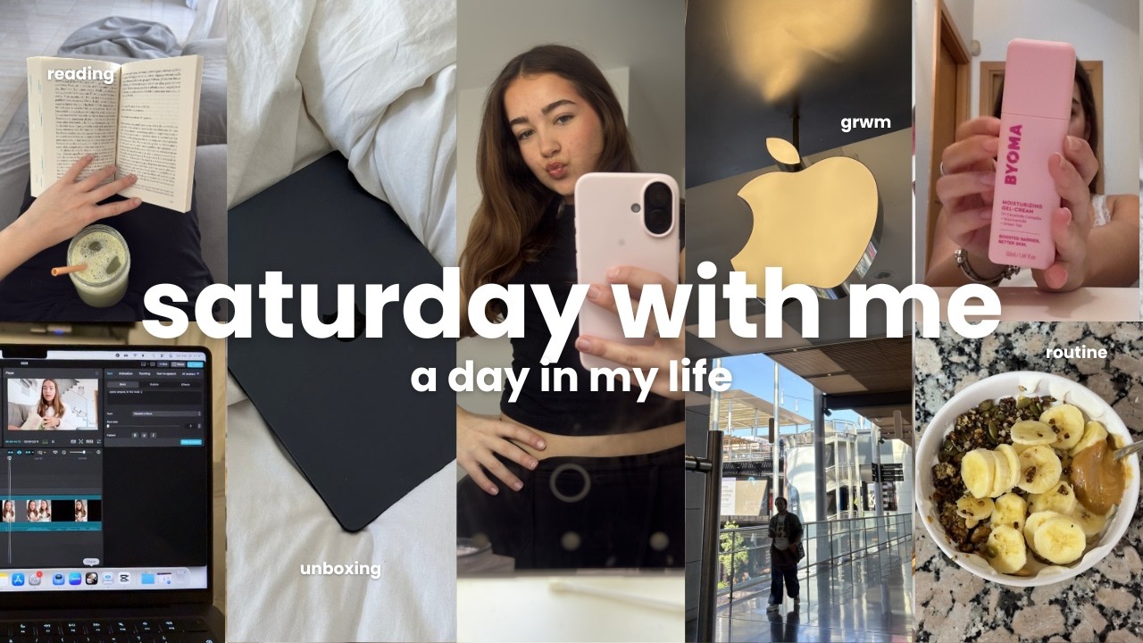 Saturday with me | rutina, MacBook unboxing