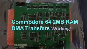 MegaWang 2000 Turbo Edition - 31 - C64 RAM expansion DMA transfers - 2