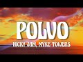 Nicky Jam, Myke Towers - Polvo (Letra/Lyrics)