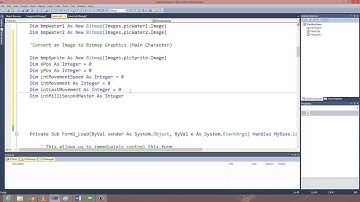 Visual Basic - Video Game Design Part 6