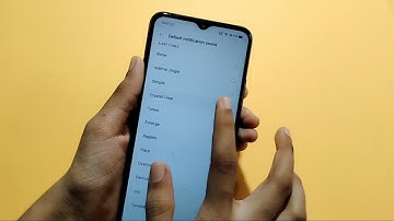 Realme narzo 50A notification sound full setting | how to use  notification sound