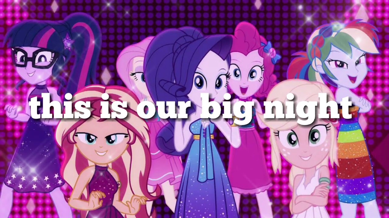 this is our big night (sped up)