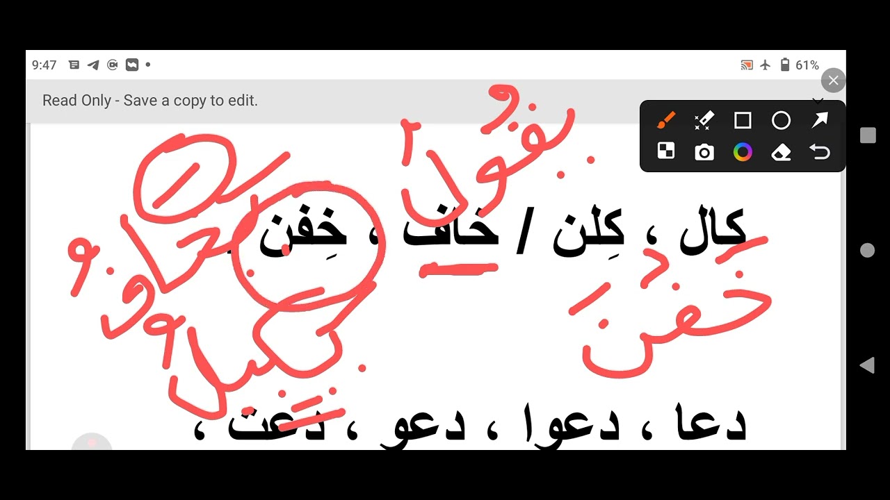 Conjugation of hollow, defective, and doubly weak verbs.