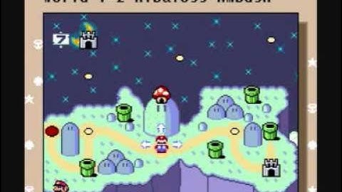 SMW Custom Music - Track 506 (Paper Mario - Cloudy Climb)