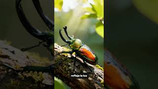 "El insecto más BELLO del mundo: Escarabajo Arcoíris 🌈🪲" #datoscurisos #naturaleza