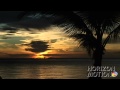 FULL HD 1080P 密克羅尼西亞 丘克島 Chuuk 海洋 海 夕陽 棕櫚樹 雲 日落 aq0002023