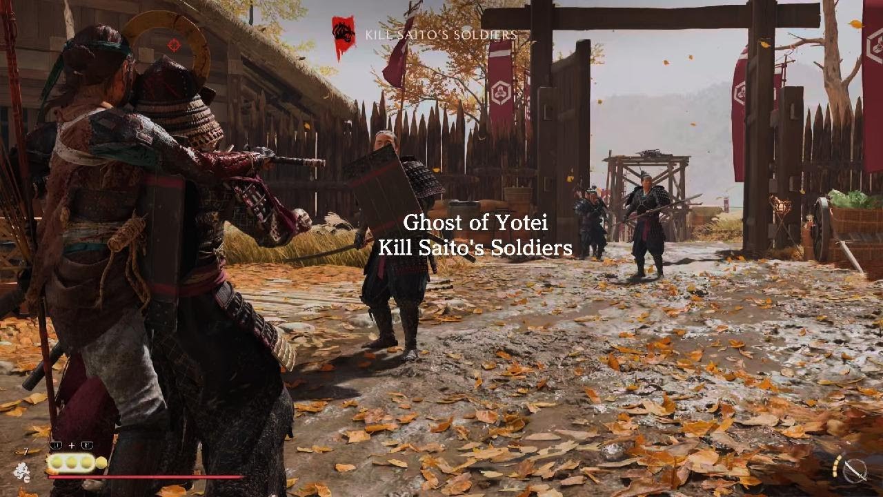 Ghost of Yōtei - Kill Saito's Soldiers